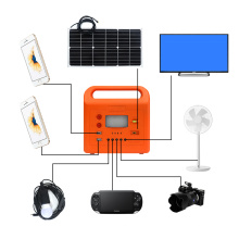 Solar Camping Power Station Lithium lifepo4 tragbarer Solarenergiegenerator mit Solarpanel